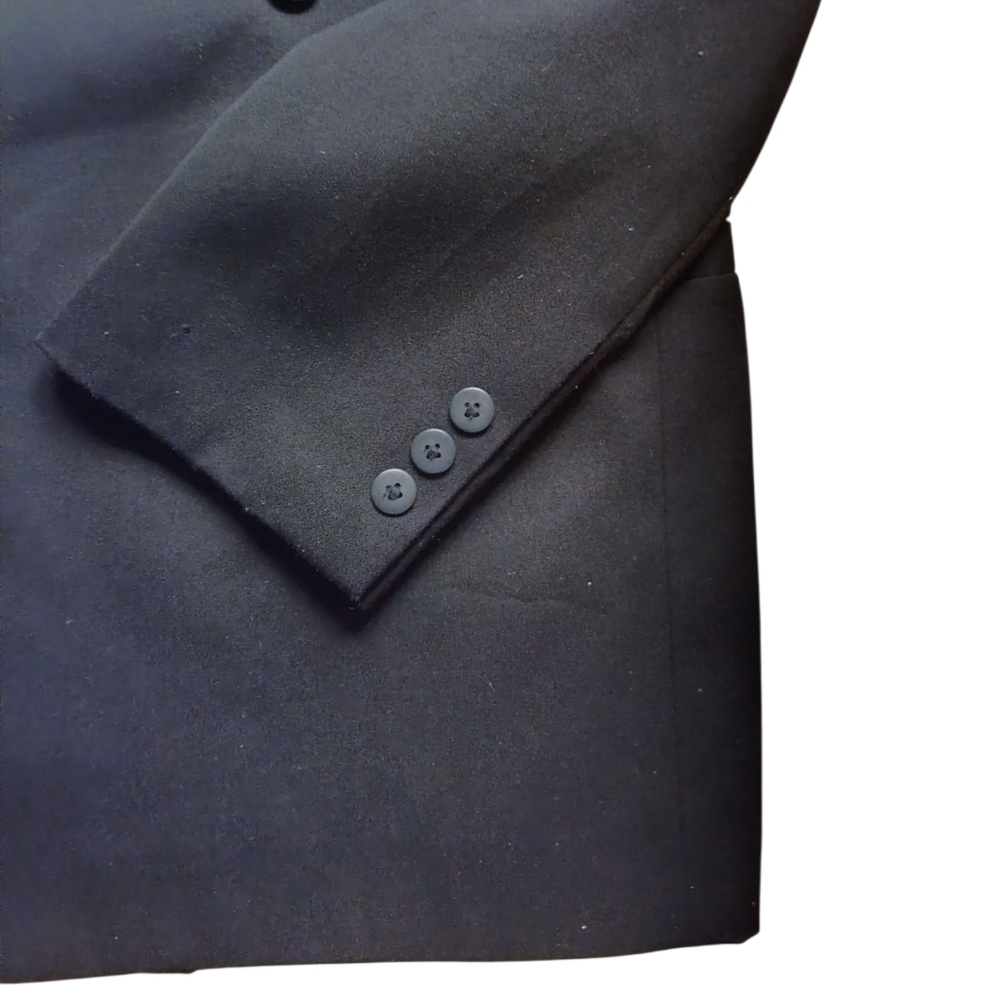 Studio ALX Men's Black Double Breasted Blazer - Picture 4 of 5